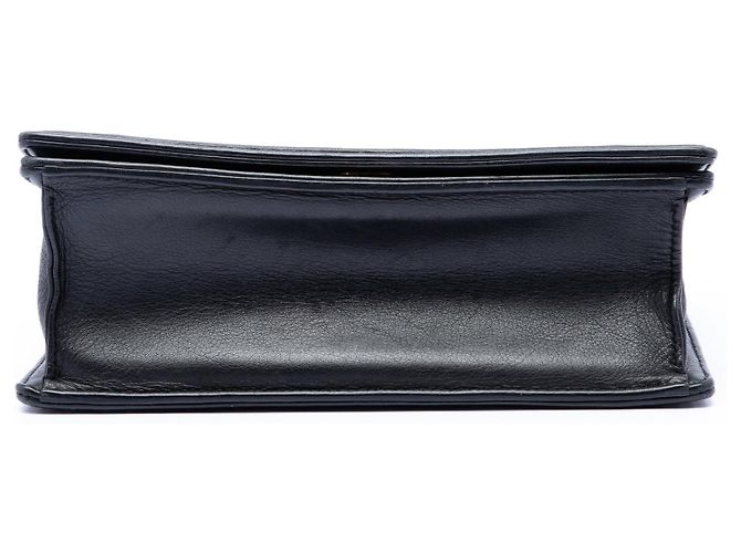 Borsa a tracolla Diorama in agnello borchiato nero Dior Medium - vista 3