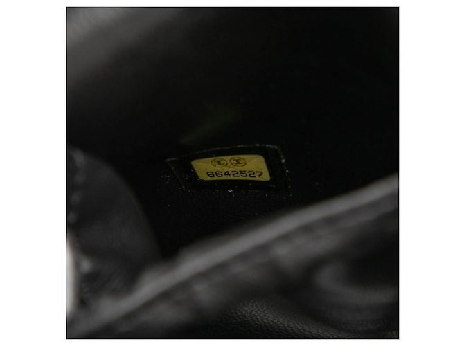 Vanity Beauty case Chanel CC Caviar nero - vista 6