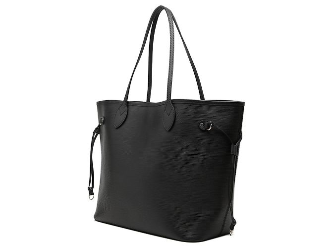 Borsa Tote Louis Vuitton Epi Neverfull MM nera Nero - vista 2