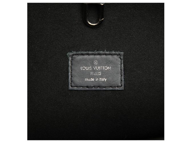 Borsa Tote Louis Vuitton Epi Neverfull MM nera Nero - vista 5