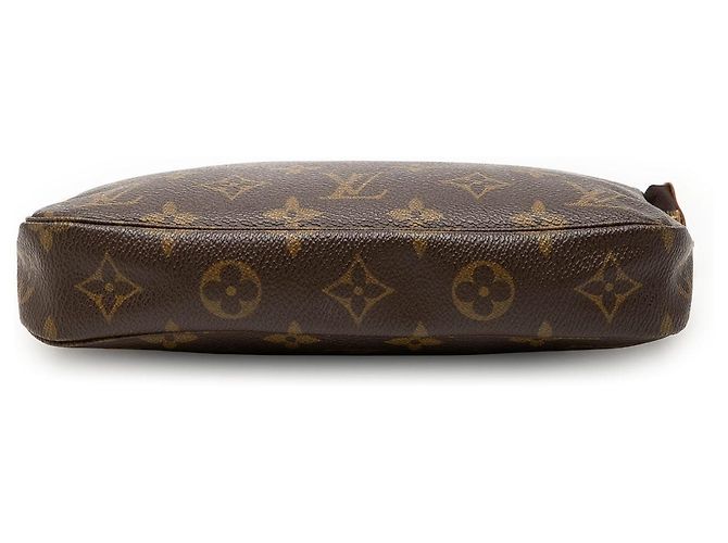 Borsa a tracolla Louis Vuitton Monogram Pochette Accessoires marrone - vista 3