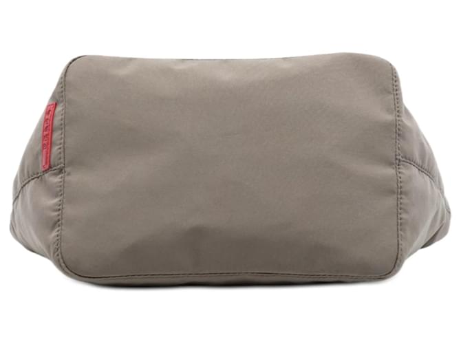 Borsa Prada Tessuto grigia Grigio - vista 3