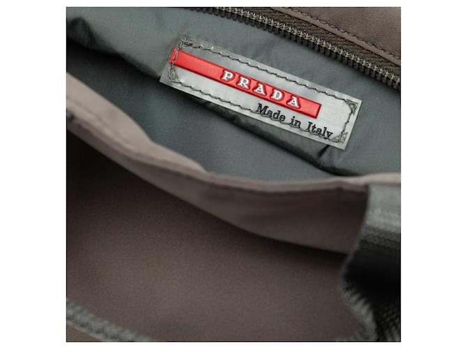 Borsa Prada Tessuto grigia Grigio - vista 5