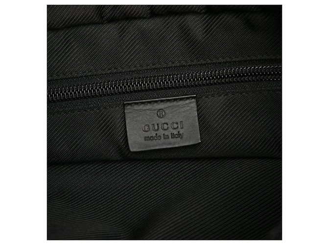 Tote in denim Gucci GG nero - vista 5