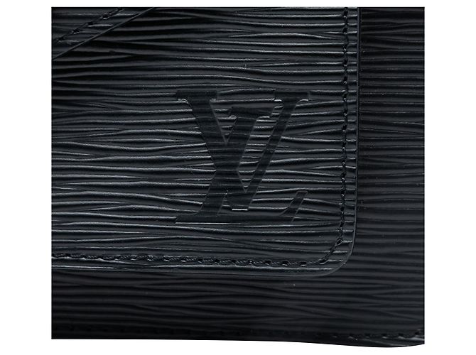 Borsa Louis Vuitton Epi Neo Monceau nera Nero - vista 5