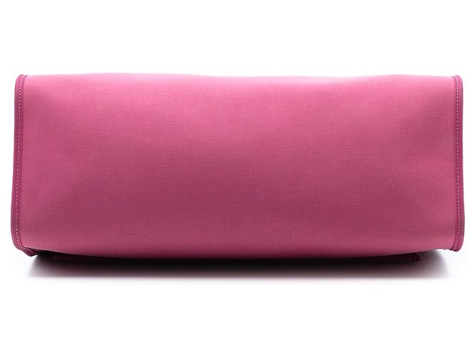 Borsa Hermès Toile Herbag Zip 31 rosa - vista 3