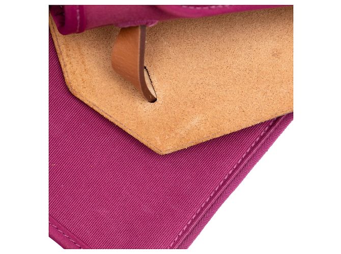 Borsa Hermès Toile Herbag Zip 31 rosa - vista 5