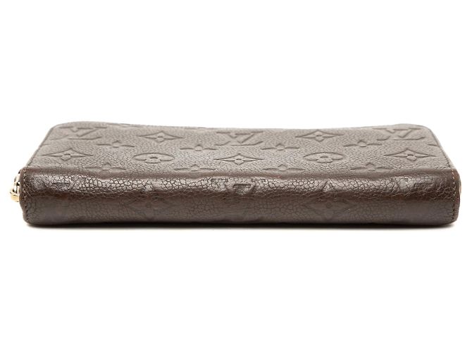 Brauner Louis Vuitton Monogram Empreinte Zippy Wallet - Ansicht 3