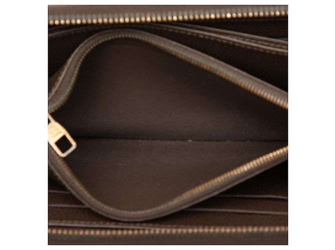 Brauner Louis Vuitton Monogram Empreinte Zippy Wallet - Ansicht 4
