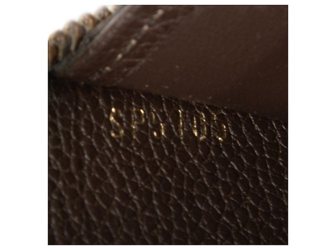 Brauner Louis Vuitton Monogram Empreinte Zippy Wallet - Ansicht 6