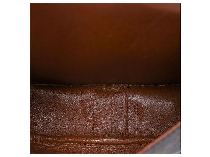 Borsa a tracolla marrone Louis Vuitton Monogram Cartouchiere PM - vista 4