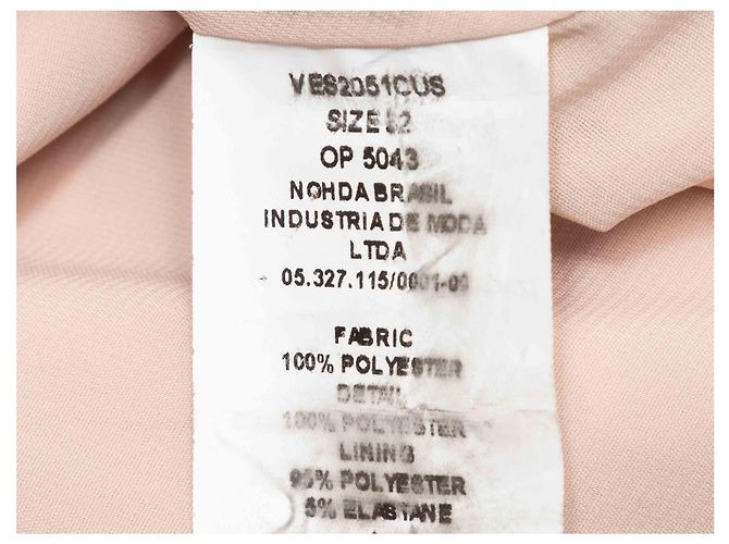 Autre Marque Grünes und cremefarbenes PatBO Mini-Kleid mit Blumenprint Größe US 0 - Ansicht 5