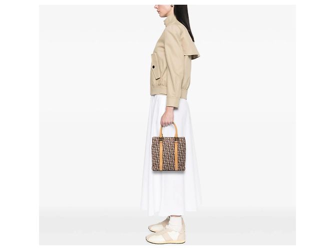 Tote in tela Diorissimo Trotter marrone Dior Diorissimo - vista 7