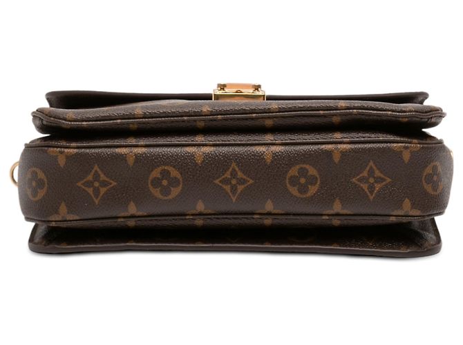Borsa Louis Vuitton Monogram Pochette Metis marrone - vista 3