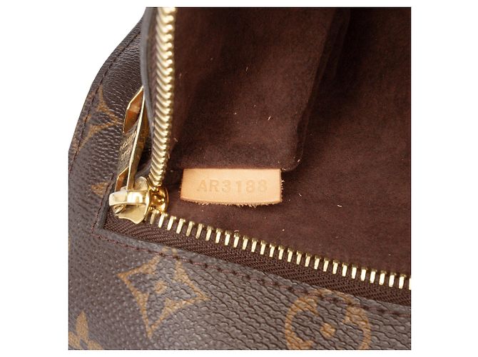 Borsa Louis Vuitton Monogram Pochette Metis marrone - vista 6