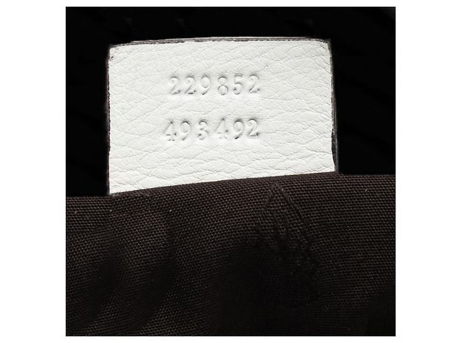 Tote Medium Guccissima Icon Bit branco Gucci - vista 6