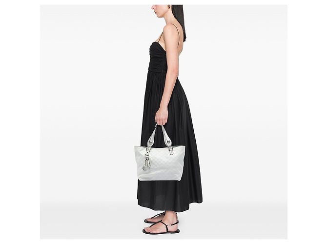 Tote Medium Guccissima Icon Bit branco Gucci - vista 7