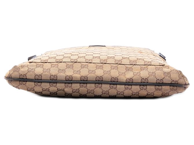 Borsa a tracolla Gucci GG Canvas beige - vista 3
