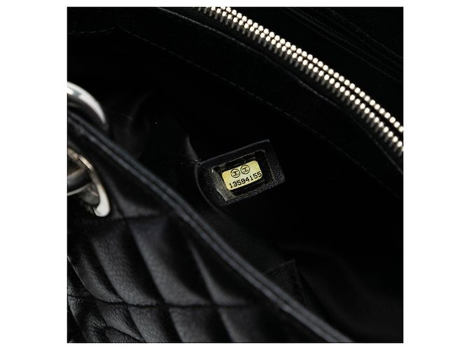 Tote Grand Shopping in Caviar nero Chanel - vista 6