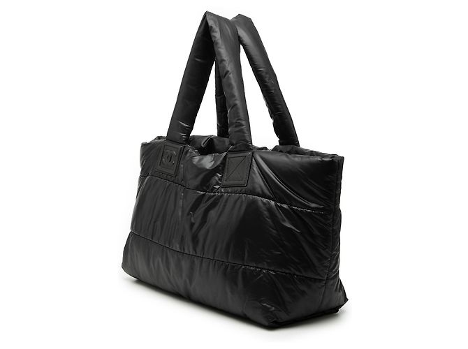 Tote Coco Cocoon em nylon acolchoado preto Chanel Medium - vista 2