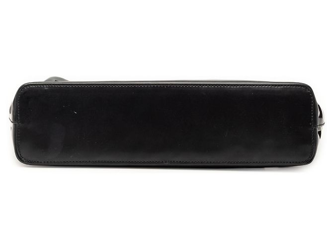 Borsa a tracolla in pelle traforata nera Prada Nero - vista 3