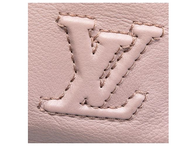 Borsa a mano Louis Vuitton Limited Edition Cuir Cinema Intrigue Rosa - vista 6
