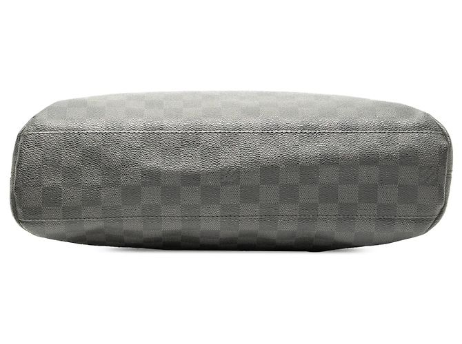 Borsa a tracolla Louis Vuitton Damier Graphite Mick MM nera Nero - vista 3