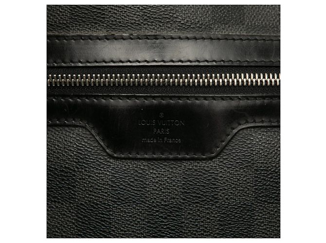 Borsa a tracolla Louis Vuitton Damier Graphite Mick MM nera Nero - vista 5