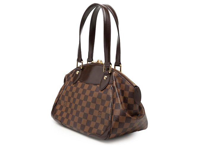 Borsa Louis Vuitton Damier Ebene Verona PM marrone - vista 2