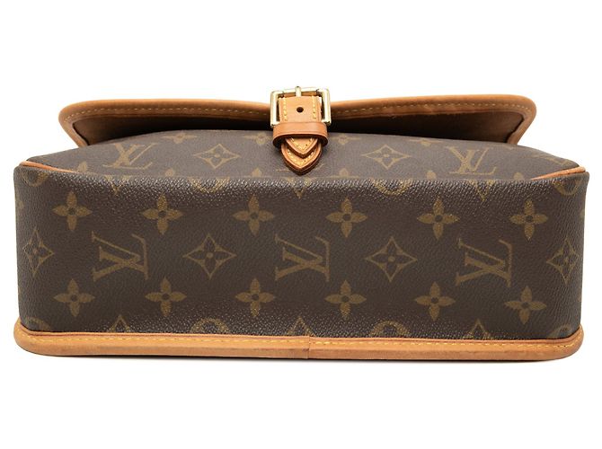 Borsa a tracolla Louis Vuitton Monogram Sologne marrone - vista 3