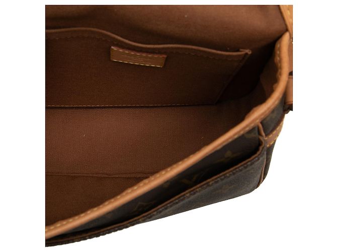Borsa a tracolla Louis Vuitton Monogram Sologne marrone - vista 4