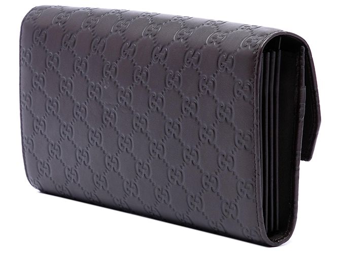 Clutch Gucci Guccissima marrone - vista 2