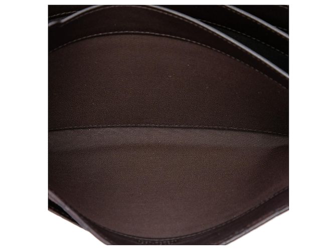Clutch Gucci Guccissima marrone - vista 4
