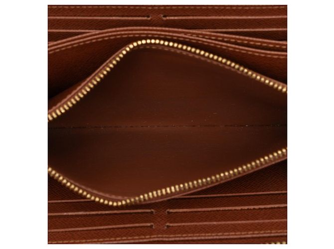 Cartera larga Louis Vuitton Monogram Zippy marrón Castaño - vista 4