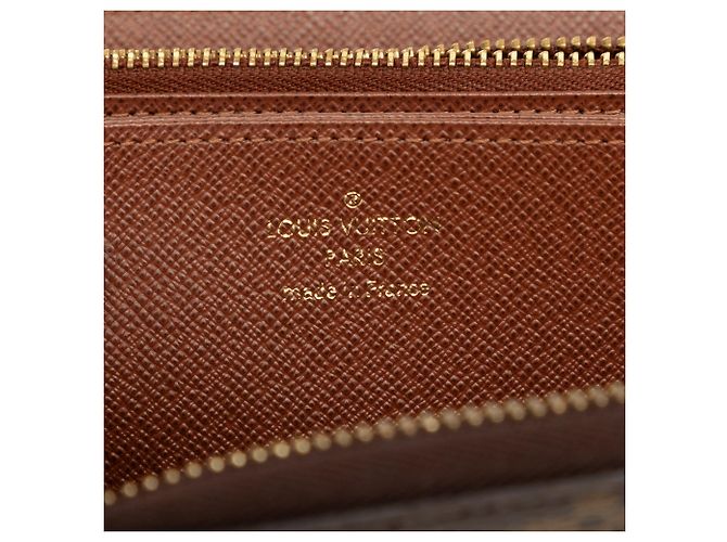 Cartera larga Louis Vuitton Monogram Zippy marrón Castaño - vista 5