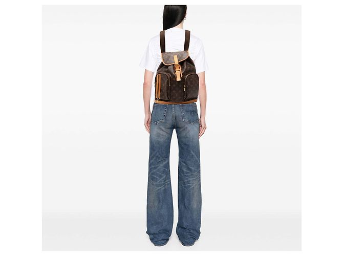 Zaino Louis Vuitton Monogram Bosphore marrone - vista 7