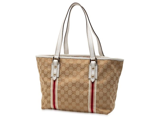 Brown Gucci GG Canvas Jolicoeur Tote - view 2