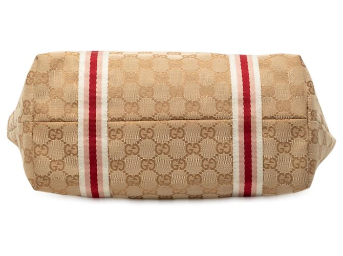 Brown Gucci GG Canvas Jolicoeur Tote - view 3
