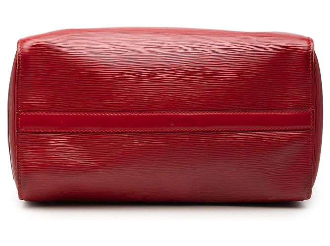 Borsa Boston Epi Speedy 30 Louis Vuitton Rosso - vue 3