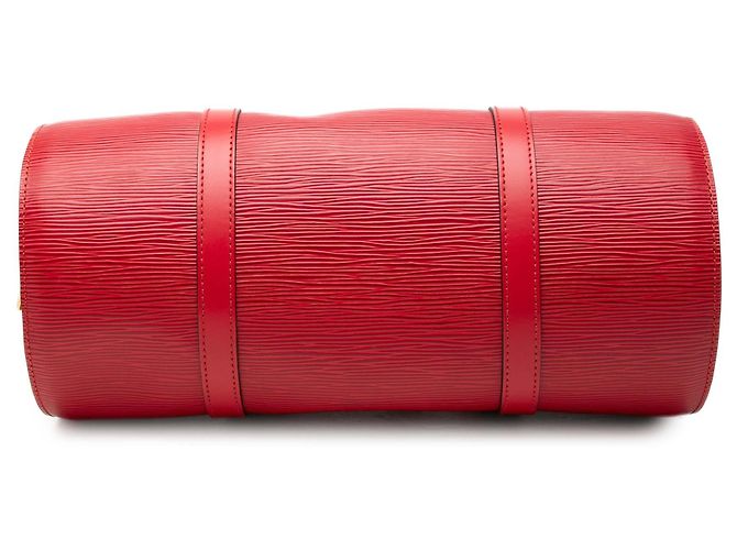 Borsa Louis Vuitton Epi Soufflot rossa Rosso - vista 3