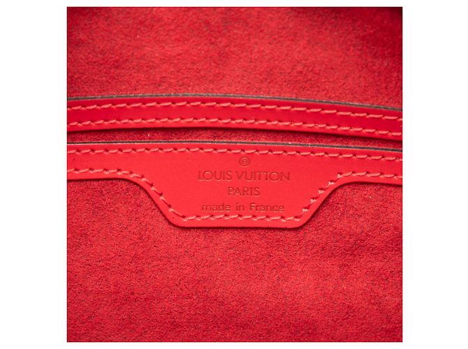 Borsa Louis Vuitton Epi Soufflot rossa Rosso - vista 5