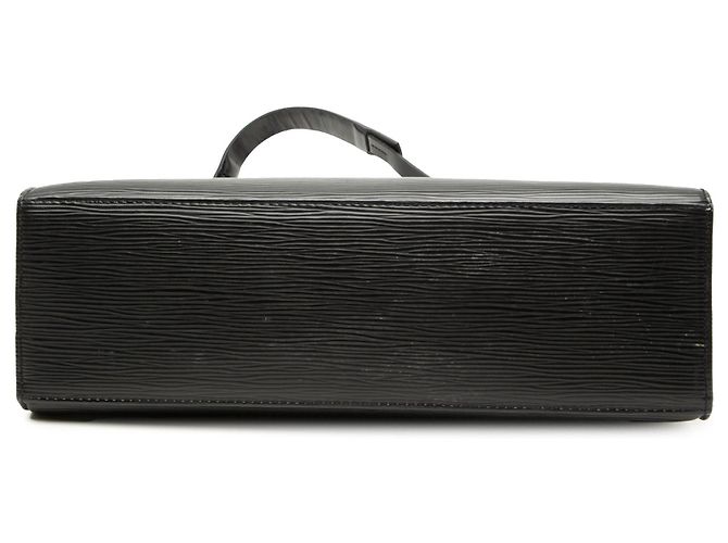 Borsa Louis Vuitton Epi Croisette PM Nera Nero - vista 3