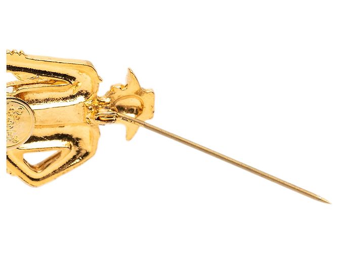 Spilla Chanel Gold Plated Coco Mademoiselle placcata in oro D'oro - vista 3
