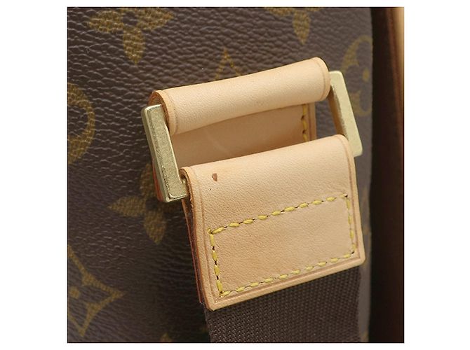 Borsa a tracolla Louis Vuitton Monogram Abbesses marrone - vista 14