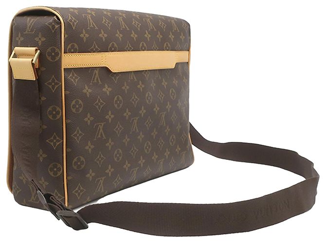 Borsa a tracolla Louis Vuitton Monogram Abbesses marrone - vista 2