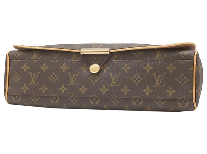 Borsa a tracolla Louis Vuitton Monogram Abbesses marrone - vista 3