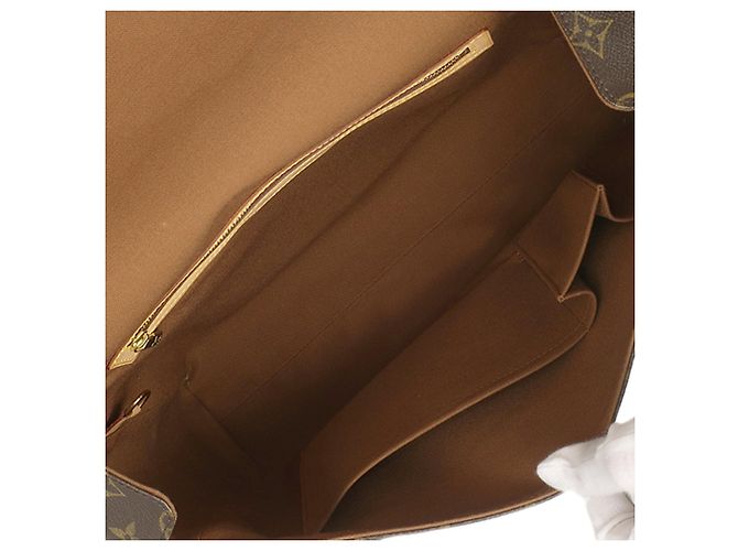 Borsa a tracolla Louis Vuitton Monogram Abbesses marrone - vista 4