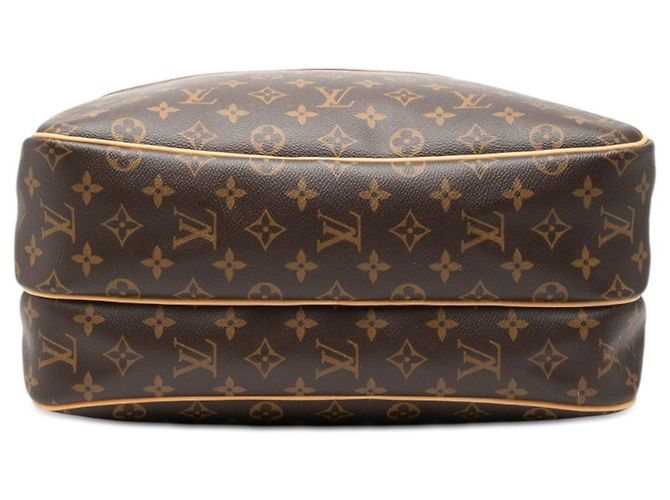 Borsa a tracolla Louis Vuitton Monogram Reporter GM marrone - vista 3