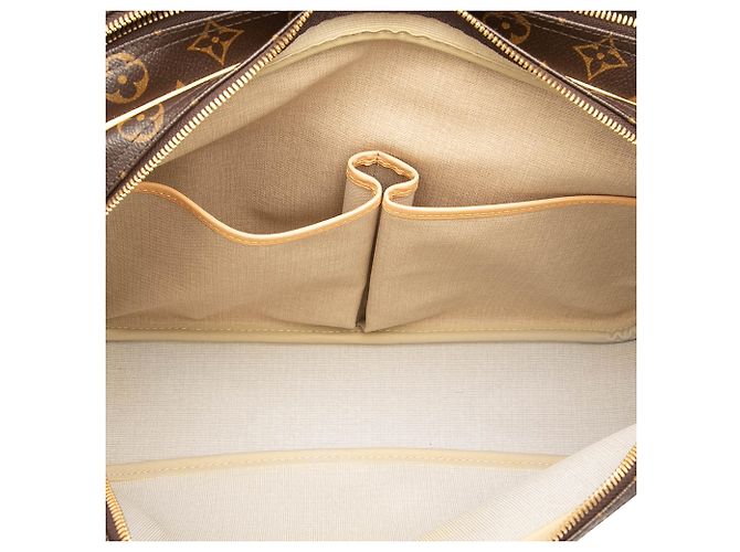 Borsa a tracolla Louis Vuitton Monogram Reporter GM marrone - vista 4