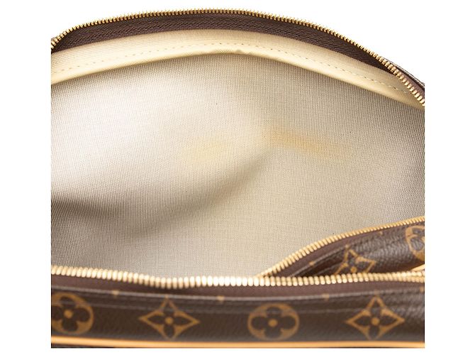 Borsa a tracolla Louis Vuitton Monogram Reporter GM marrone - vista 5
